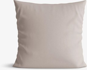 Goldea pamut párnahuzat - szürkésbarna 40 x 40 cm