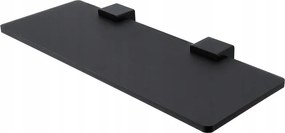 Nimco Kibo fekete plexi fürdőszobai polc 30 cm Ki-X330-C-90