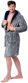 Fürdőköpeny Jordan grey Navy MEN M
