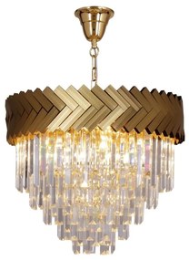 Zuma Line 23910/9 - Csillár láncon LYON 9xE14/40W/230V arany