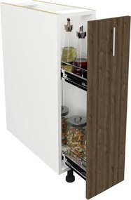 Benita Bronz Tölgy-Fehér 20x50x80 cm N