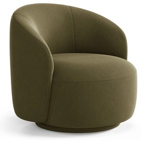 Zöld forgó fotel Letizia – Micadoni