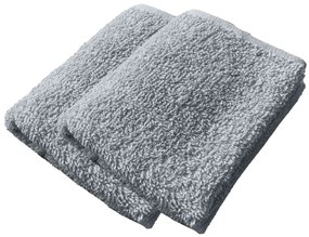 Frottír kis törölköző deluxe szürke 30x50cm TiaHome