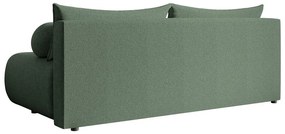Háromszemélyes kanapé Didier mini  (tengerzöld + fekete). 1100576
