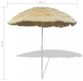 Dönthető napernyő Hawaii stílusban