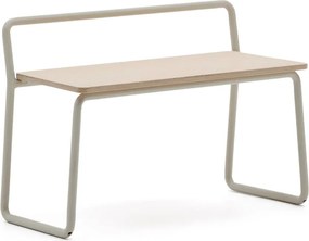 Bézs-natúr színű pad Tinn – Kave Home