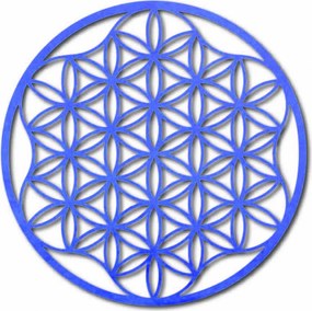 Mandala festmény a falon rétegelt lemezből, maximum 120 cm-ig