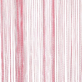 2 db rózsaszín zsinórfüggöny 100 x 250 cm