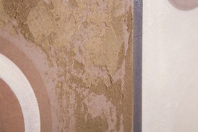 Kézzel készített falfestmény etnikai arc 60x2,7x80cm