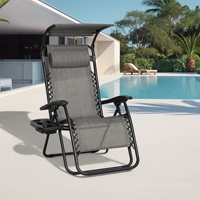 Avenberg PALMAS Relaxációs szék - szürke