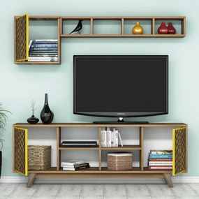Inci - Walnut, Yellow