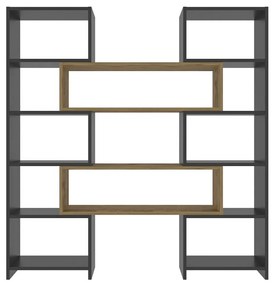 Poyraz Black and Oak könyvespolc