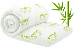 Bambusz paplan 220X200 Egész évben Antiallergén Könnyű Bamboo Lengyel Termék