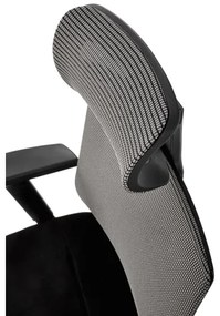 Irodai szék ELMIR fekete/szürke