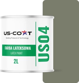 Latex Mennyezeti Falfesték Khaki Szín Sötét H1720 2L Matt Falfesték