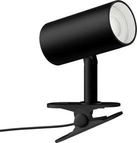 Immax 08291L - PUNTO csíptethető lámpa 1xGU10/9W/230V fekete