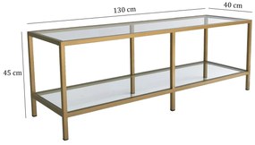 TV asztal Sibade 1 (arany)  . 1095507