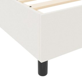 Boxspring Ágy Krém 140x200 cm Corduroy Szövet