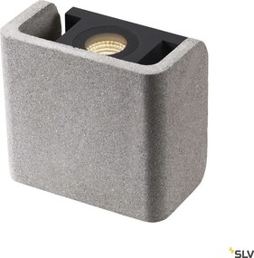 SLV 1003470 MANA Modern Kültéri Fali Lámpa Szürke LED IP65