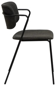 Fekete étkezőszék Zed – DAN-FORM Denmark