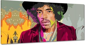 Festmények 180x90 Jimi Hendrix