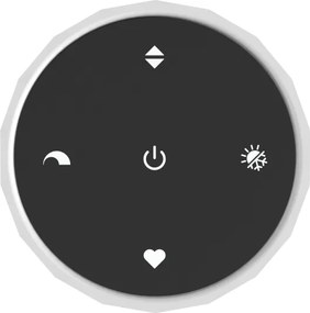 Eglo 390481 - LED dimmelhető kábeles függeszték PANTOJA 3xLED/5,8W/230V bézs/füstszínű + távirányító