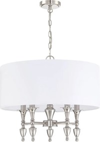 Cosmolight AUSTIN P05173NI-WH Csillár 5x40W/E14 IP20