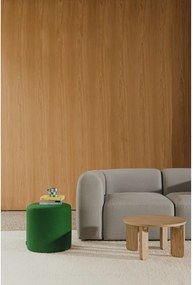 Zöld gyapjú puff Folk – noo.ma