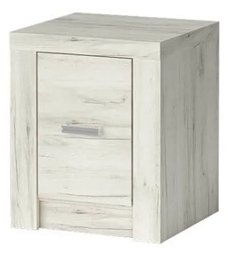Éjjeliszekrény Indie 24 (fehér craft) . 1057822