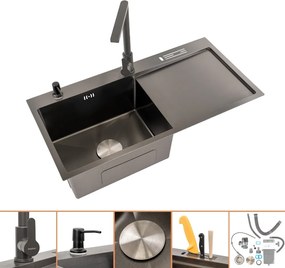 Avena IV rozsdamentes mosogató