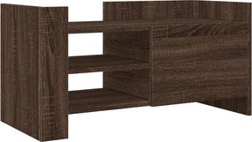 vidaXL barna tölgy színű szerelt fa TV szekrény 80 x 35 x 40 cm