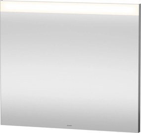 Duravit D-Neo tükör 80x70 cm négyszögletes világítással ezüst LM783600000