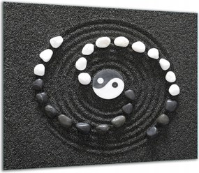 7in1 Üveg Tűzhelyvédő Főzőlap 60x52 Fekete