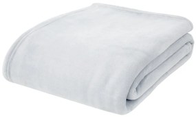 Világosszürke mikroplüss takaró 130x170 cm Raschel Velvet – Catherine Lansfield