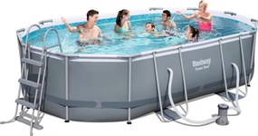 Bestway SANREMO ovális fémvázas medenceszett 488 x 305 x 107 cm