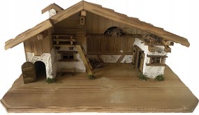 Csodaszép Betlehem Karácsonyi figura- 60x29x28cm 8-10cm-es figurákhoz illik