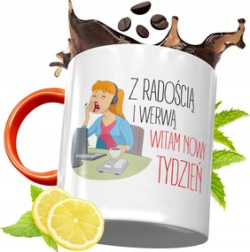 Narancssárga Bögre Vicces Ajándék