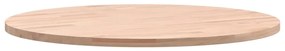 tömör bükkfa kerek asztallap Ø50x1,5 cm