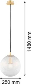 Argon PALOMA 8517 Függőlámpa 1x15W/E27 IP20