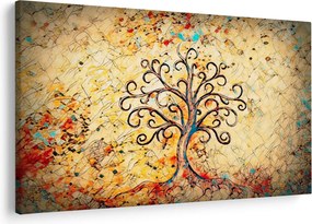 Kép - Mozaik életfa (90x60 cm)