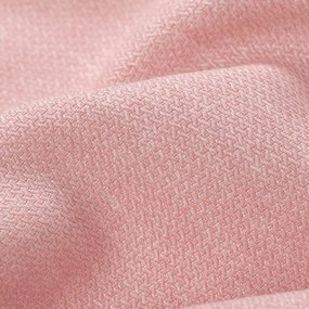 Goldea peru dekoratív drapéria - púderrózsaszín 200x135 cm