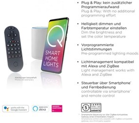 Paul Neuhaus 6071-18-LED Q-PIATO állítható LED lámpa 35W 230V 2700-5000K+DO