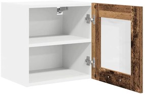 Függő szekrény polcokkal Riga Öreg fa 40 x 31 x 40 cm Faanyag