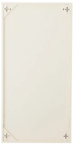 Piros-fehér fali könyvespolc 30x60 cm Graphia – Bloomingville