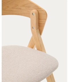 Natúr színű étkezőszék Godia – Kave Home