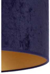 Duolla - Mennyezeti lámpa BRISTOL 1xE27/15W/230V á. 40 cm kék/arany