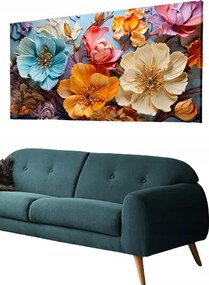 Evinemoda Vászonkép Nappaliba Virágok 41x31 Opa