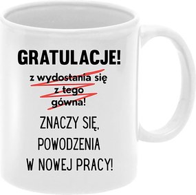 Búcsú bögre távozás a munkából Fehér 330ml