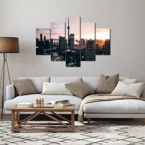 Kép - kilátás a városi központra (150x105 cm)