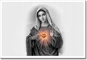 Poszterek keretben 60x40 Szűz Mária